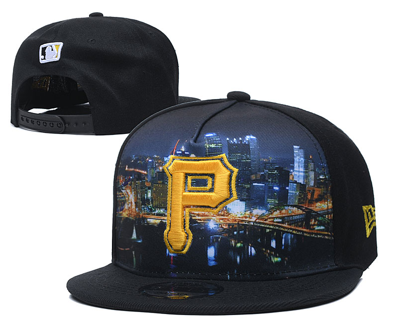 Pittsburgh Pirates Stitched Snapback Hats 001